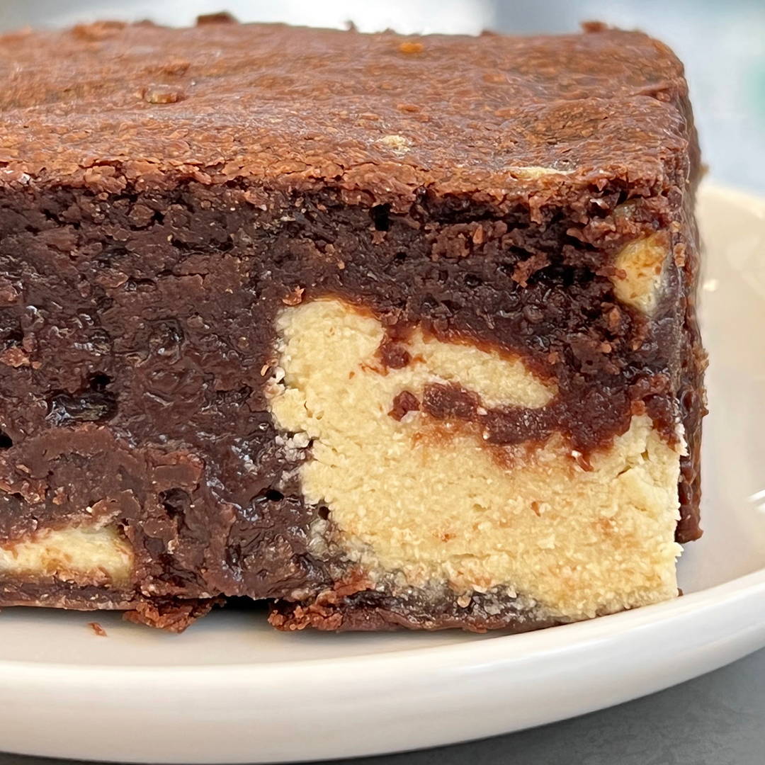 Chocolate Halva Brownies by Jacqui Challinor Hunted+Gathered